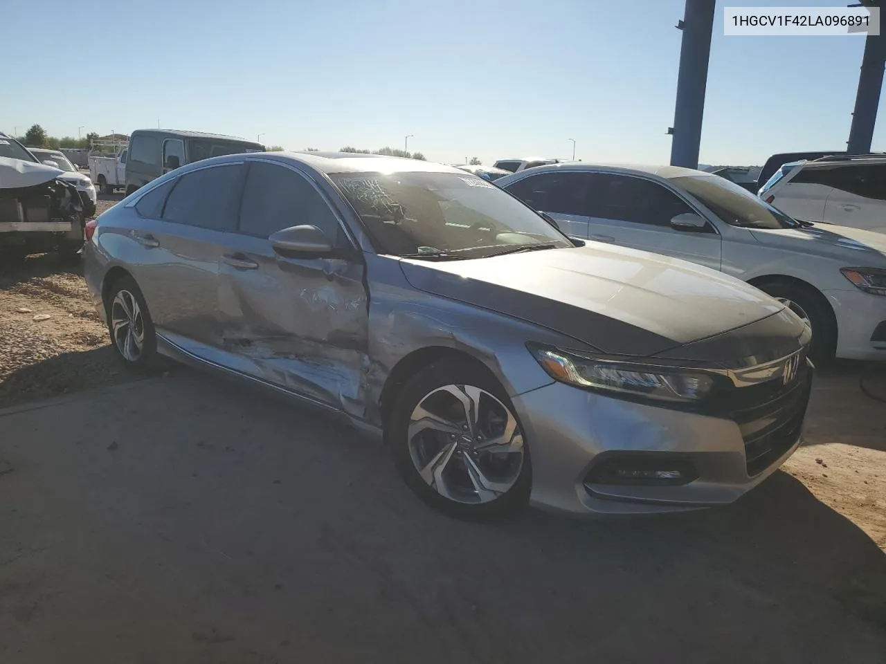 2020 Honda Accord Ex VIN: 1HGCV1F42LA096891 Lot: 77209694