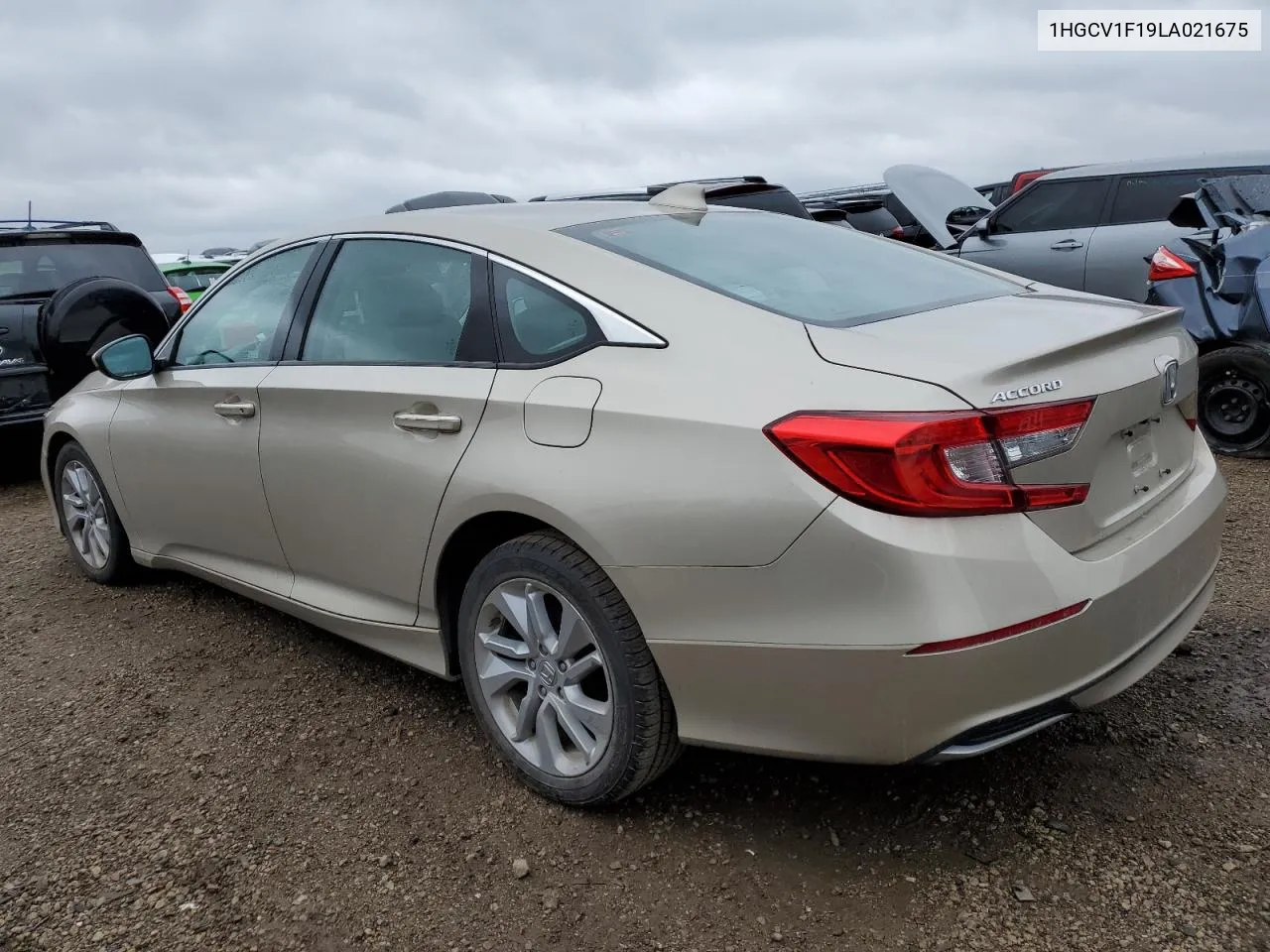 2020 Honda Accord Lx VIN: 1HGCV1F19LA021675 Lot: 77231474