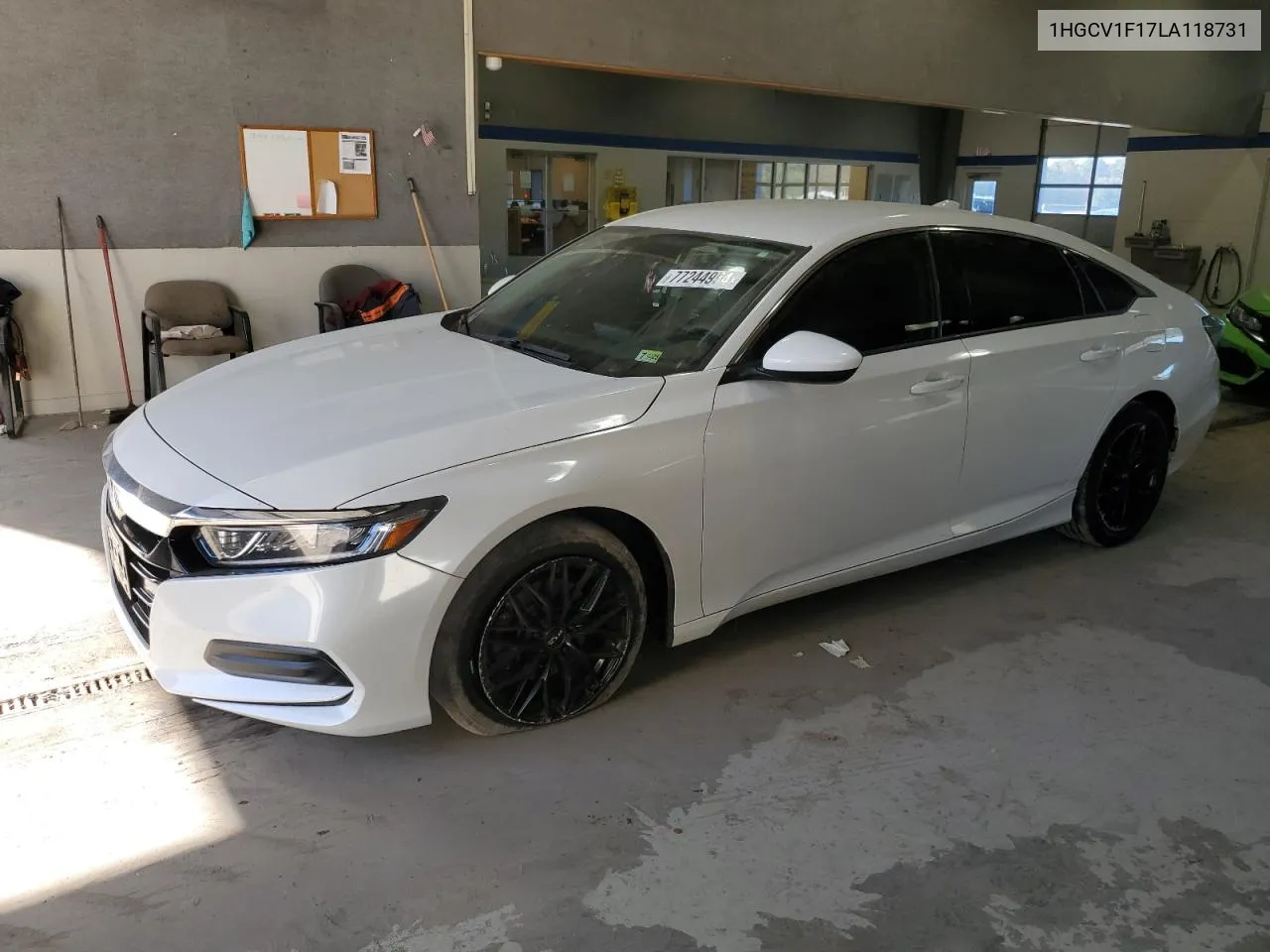 2020 Honda Accord Lx VIN: 1HGCV1F17LA118731 Lot: 77244954