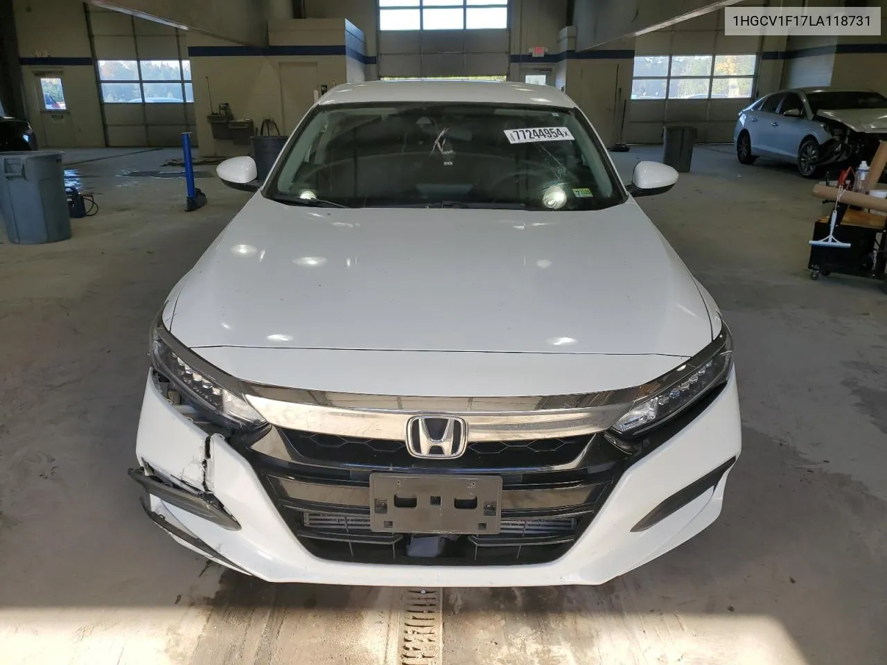 2020 Honda Accord Lx VIN: 1HGCV1F17LA118731 Lot: 77244954