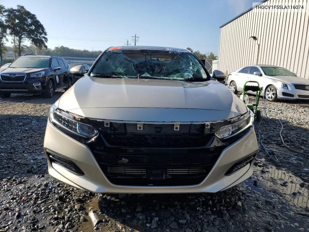 2020 Honda Accord Exl VIN: 1HGCV1F55LA116074 Lot: 77257144