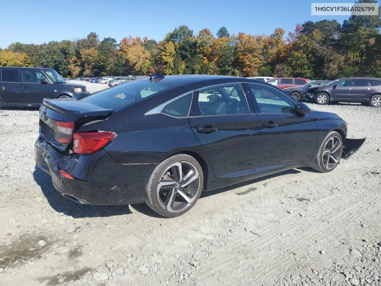 1HGCV1F36LA026799 2020 Honda Accord Sport