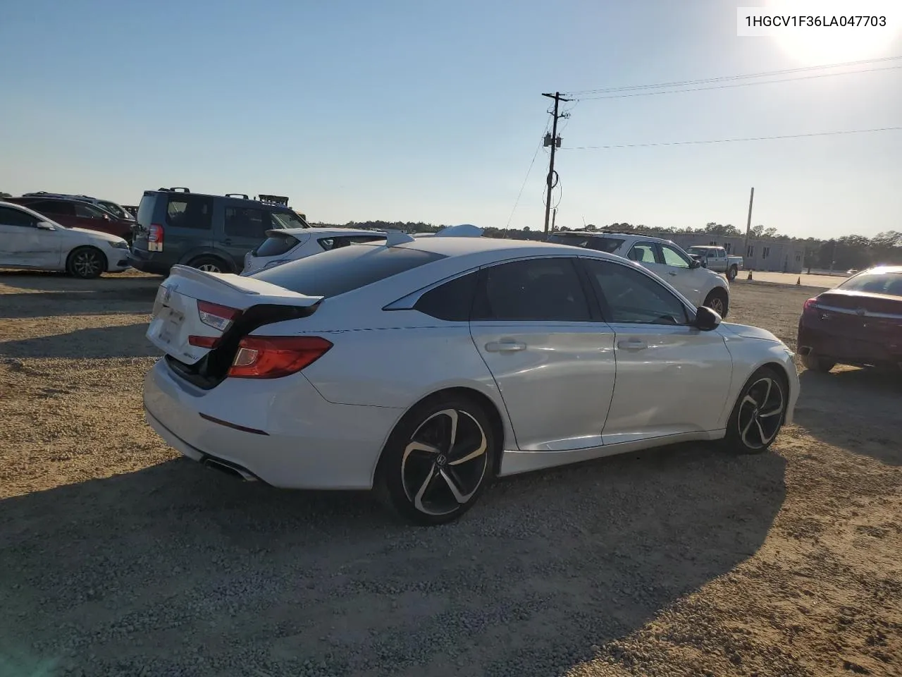 1HGCV1F36LA047703 2020 Honda Accord Sport