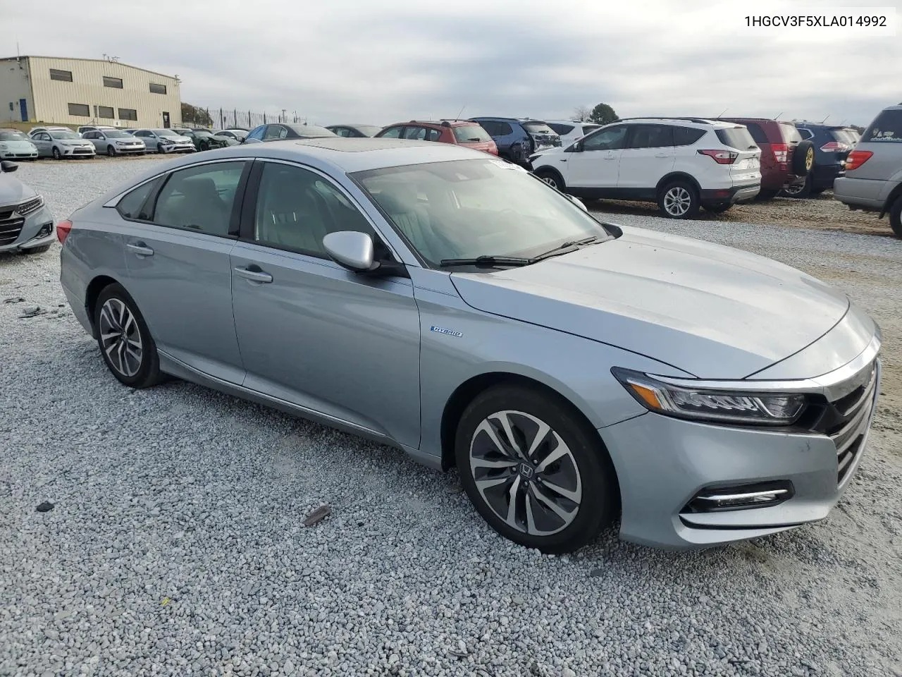 2020 Honda Accord Hybrid Exl VIN: 1HGCV3F5XLA014992 Lot: 77863384