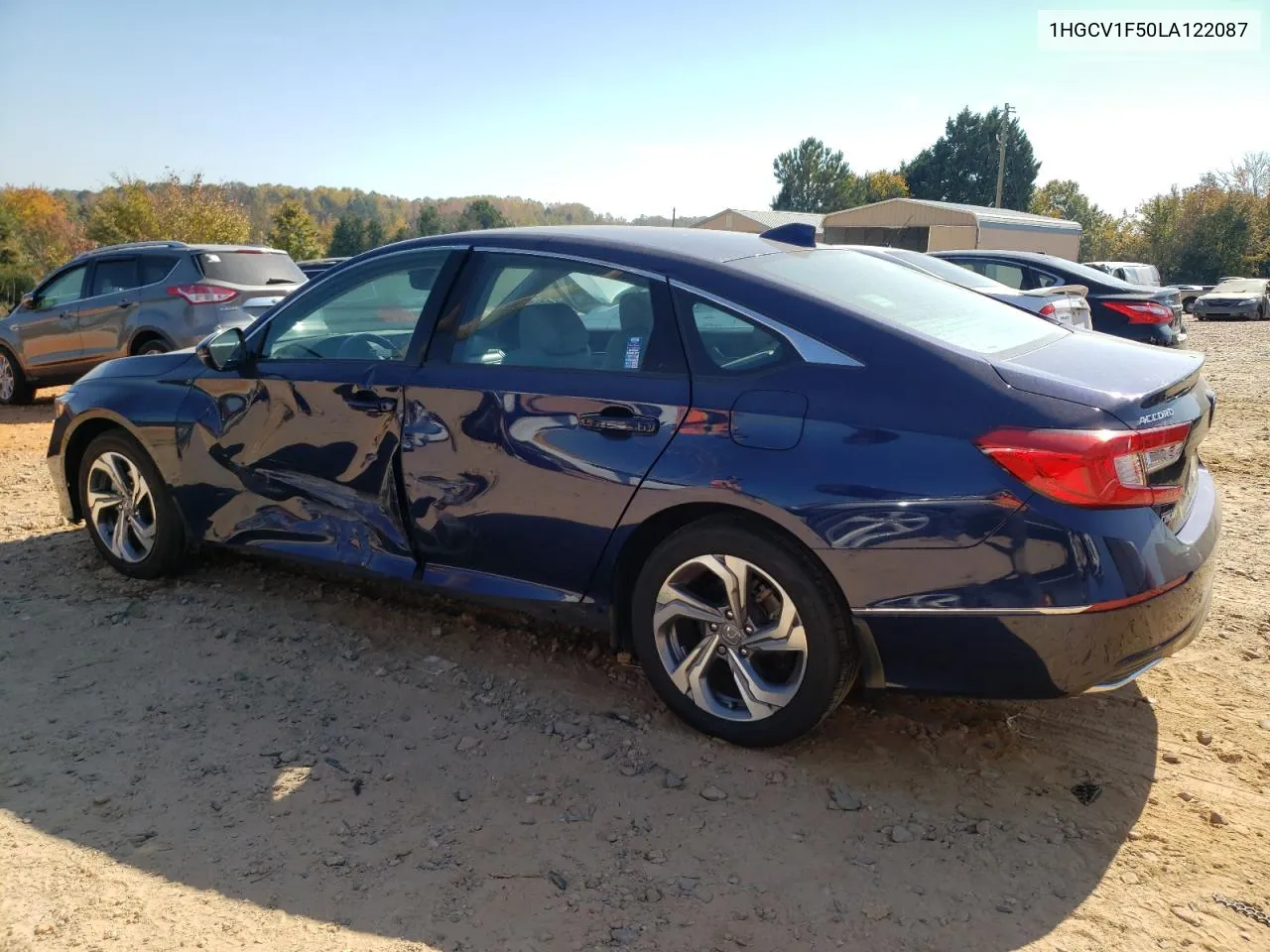 2020 Honda Accord Exl VIN: 1HGCV1F50LA122087 Lot: 78056334