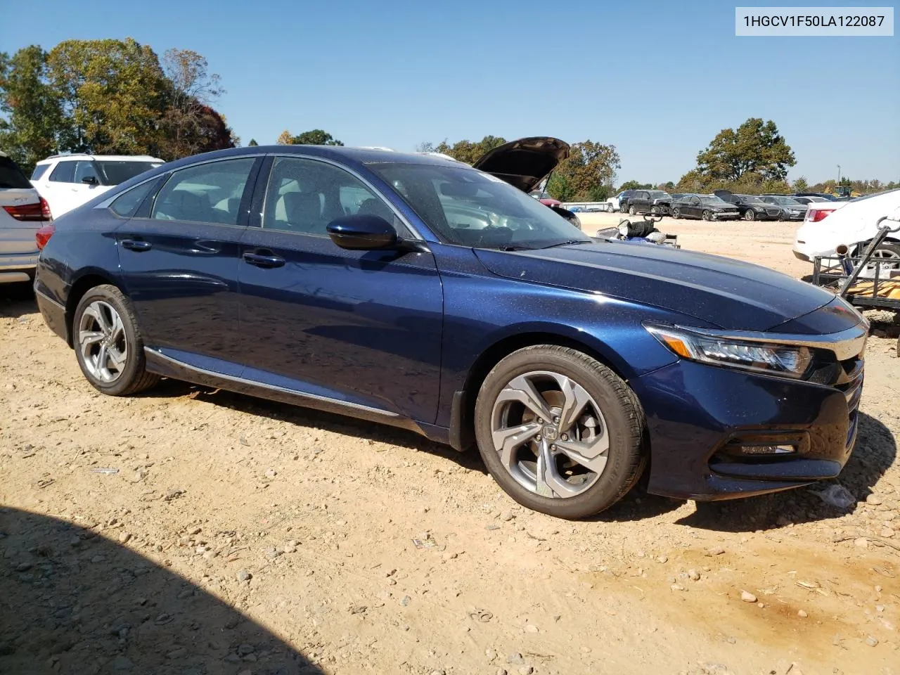 2020 Honda Accord Exl VIN: 1HGCV1F50LA122087 Lot: 78056334