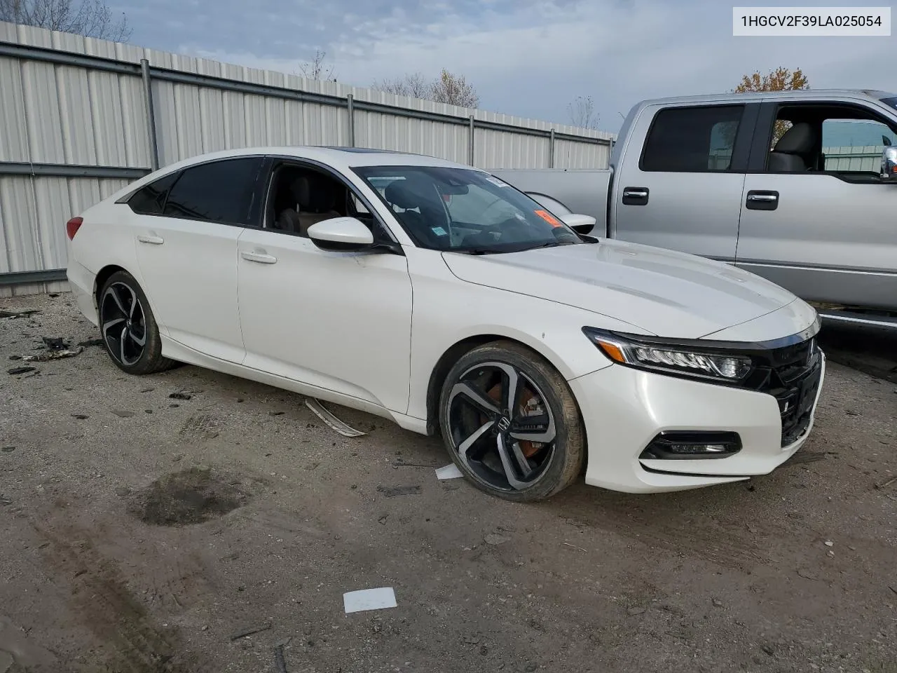 2020 Honda Accord Sport VIN: 1HGCV2F39LA025054 Lot: 78065214