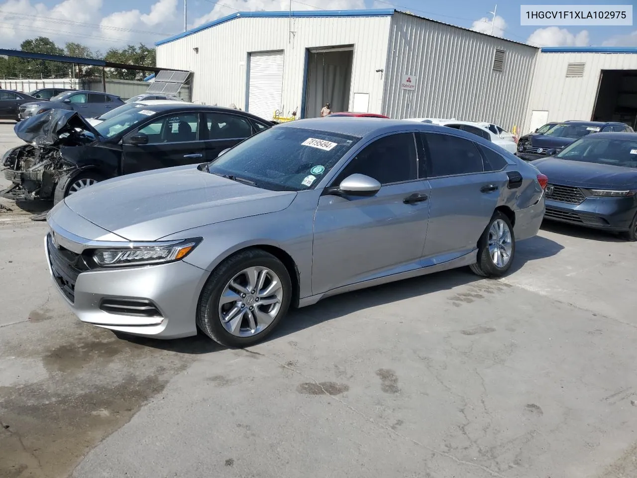 2020 Honda Accord Lx VIN: 1HGCV1F1XLA102975 Lot: 78195494