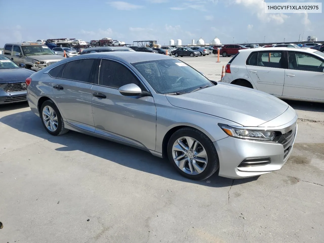 2020 Honda Accord Lx VIN: 1HGCV1F1XLA102975 Lot: 78195494