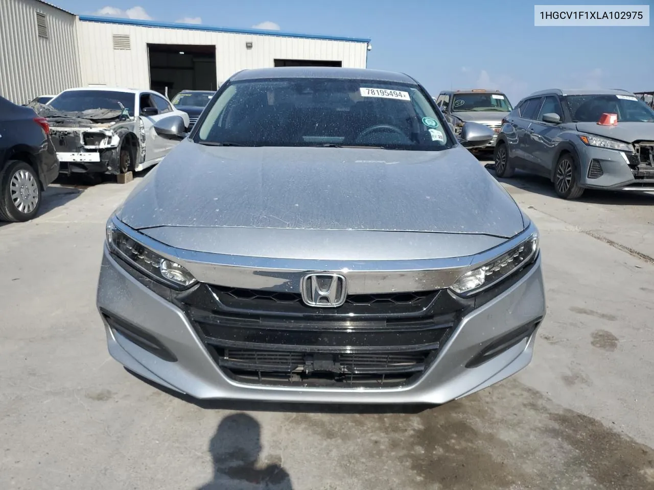 2020 Honda Accord Lx VIN: 1HGCV1F1XLA102975 Lot: 78195494