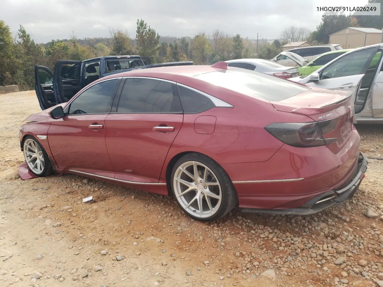 2020 Honda Accord Touring VIN: 1HGCV2F91LA026249 Lot: 79195674