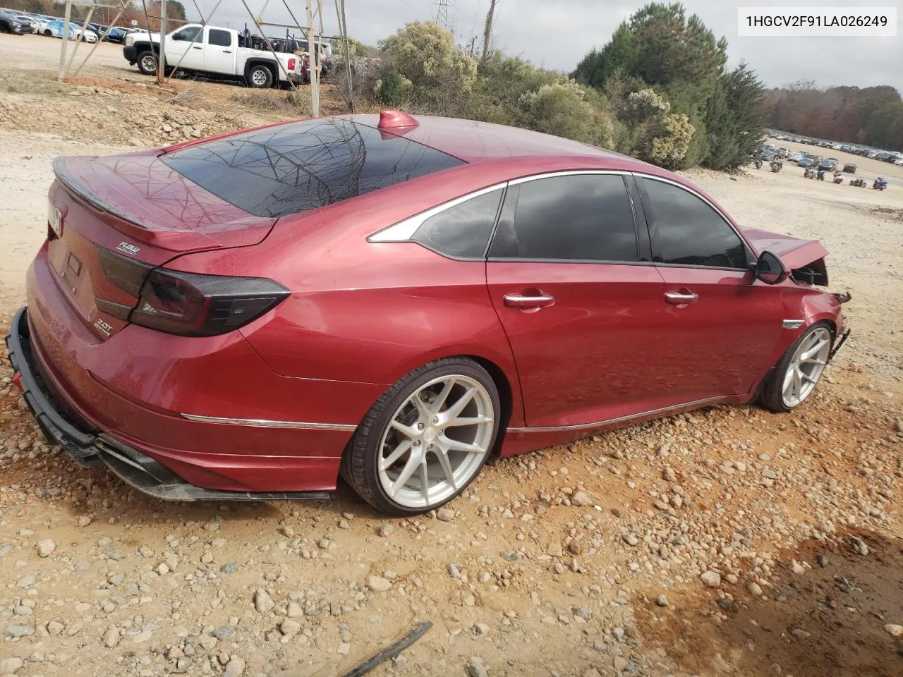 2020 Honda Accord Touring VIN: 1HGCV2F91LA026249 Lot: 79195674