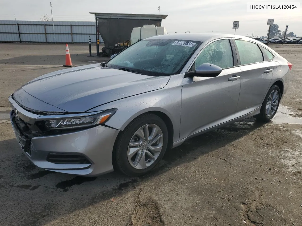 2020 Honda Accord Lx VIN: 1HGCV1F16LA120454 Lot: 79309024