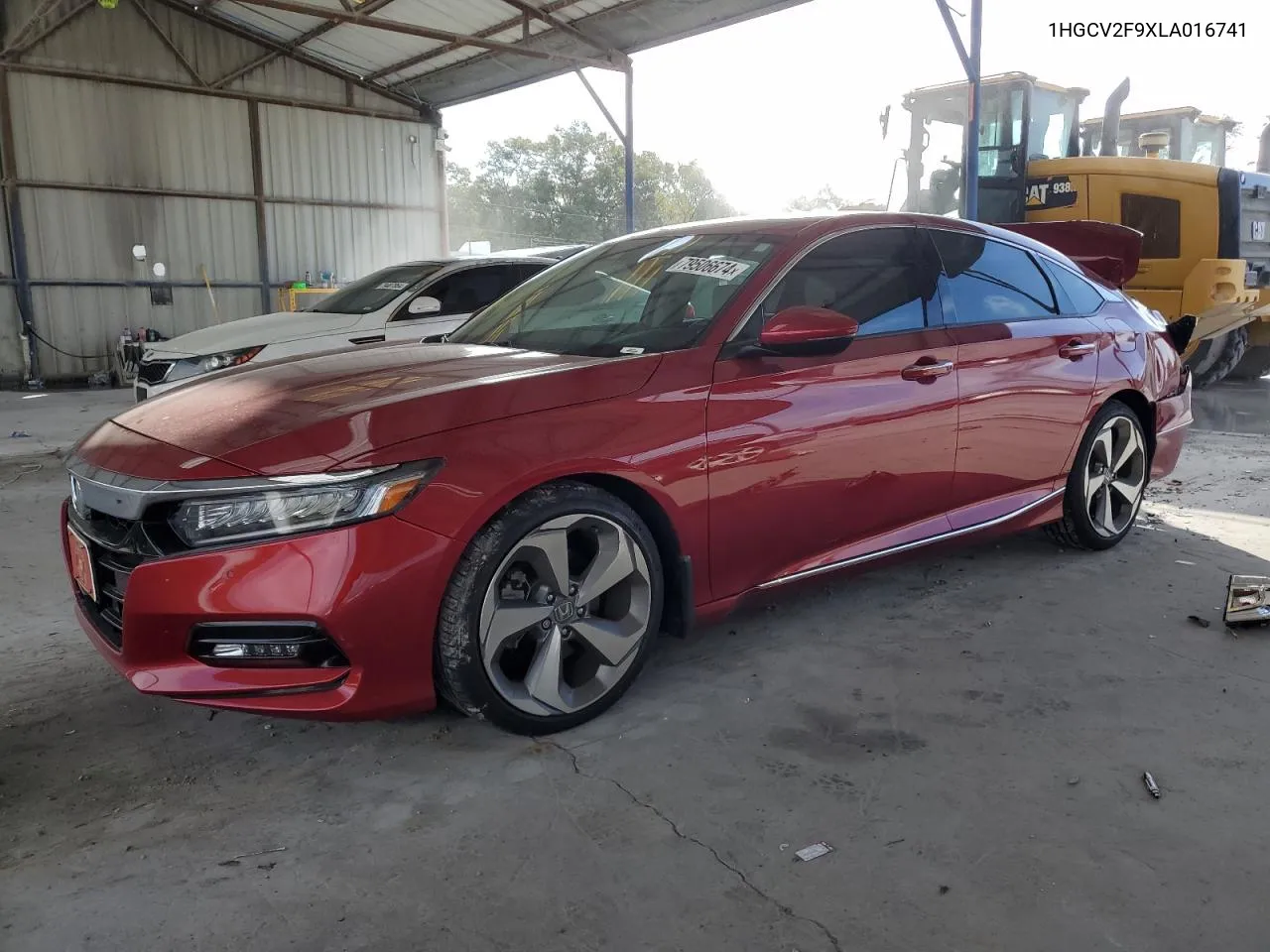 2020 Honda Accord Touring VIN: 1HGCV2F9XLA016741 Lot: 79506674