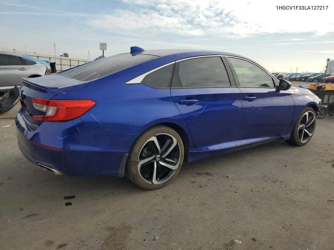 2020 Honda Accord Sport VIN: 1HGCV1F33LA127217 Lot: 80042684