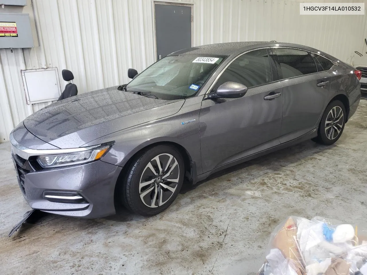 2020 Honda Accord Hybrid VIN: 1HGCV3F14LA010532 Lot: 80343854