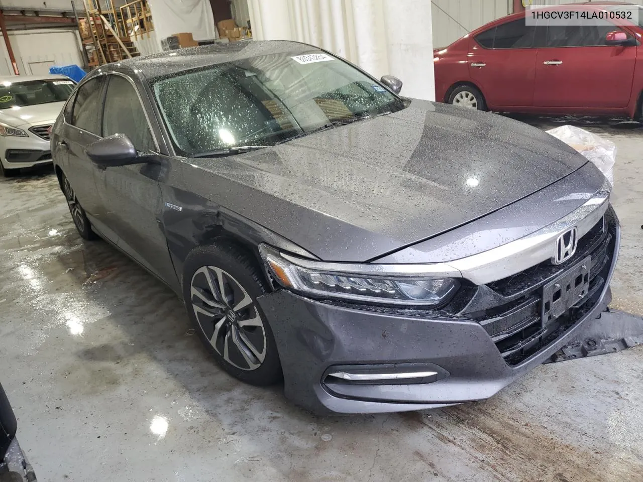 2020 Honda Accord Hybrid VIN: 1HGCV3F14LA010532 Lot: 80343854