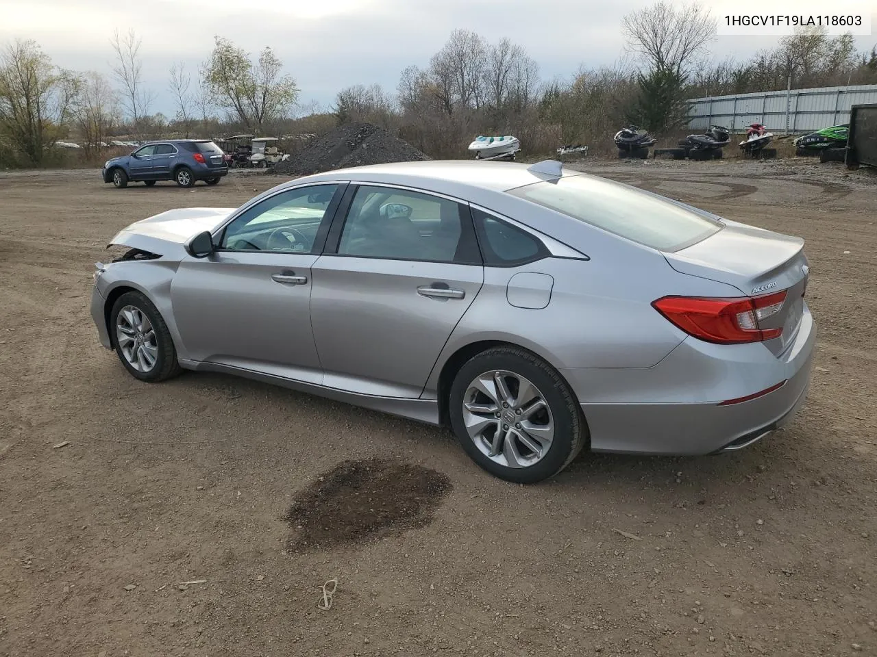 2020 Honda Accord Lx VIN: 1HGCV1F19LA118603 Lot: 80467054