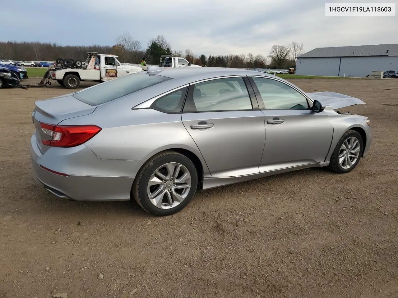 2020 Honda Accord Lx VIN: 1HGCV1F19LA118603 Lot: 80467054