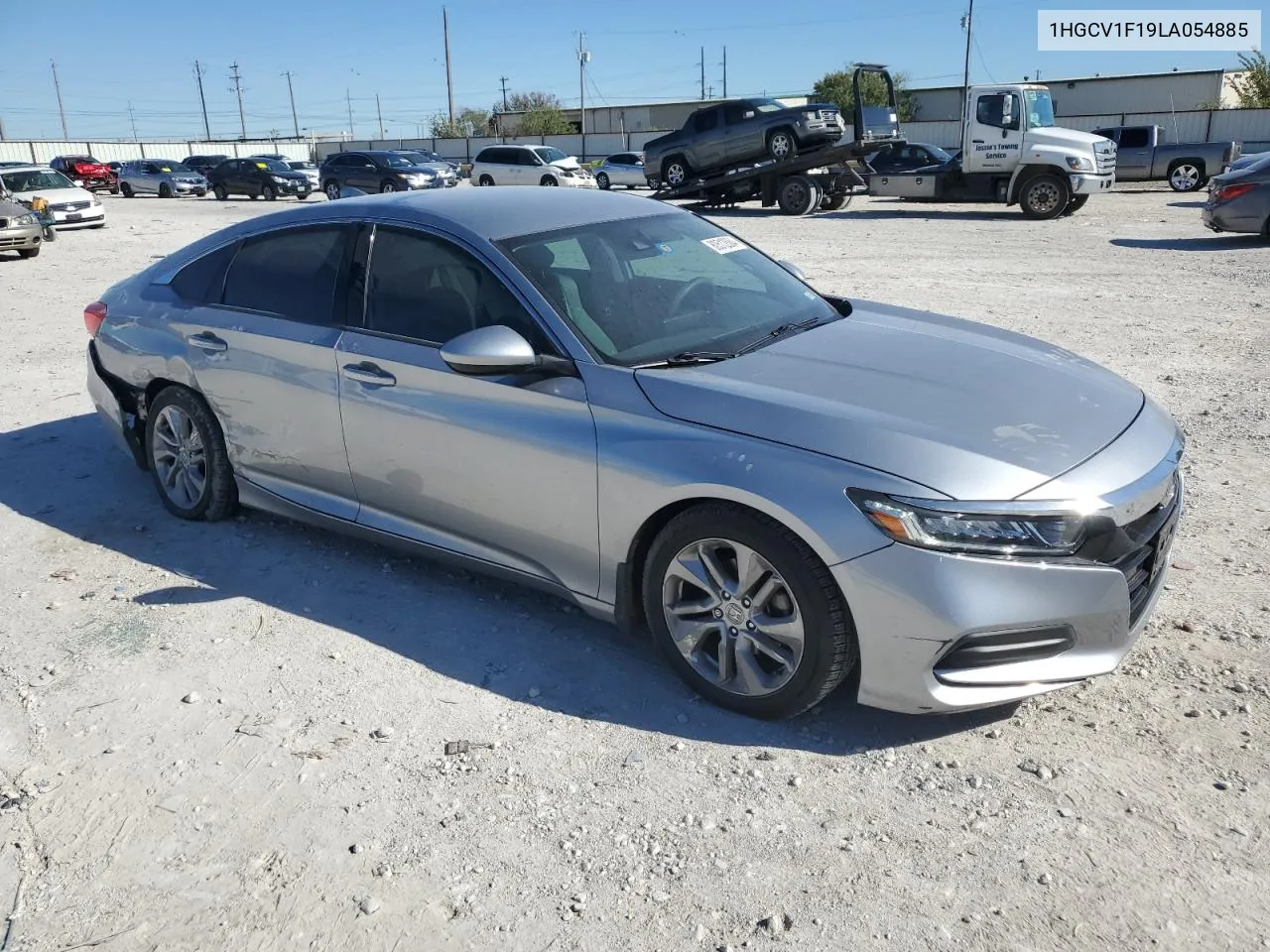 2020 Honda Accord Lx VIN: 1HGCV1F19LA054885 Lot: 80512884