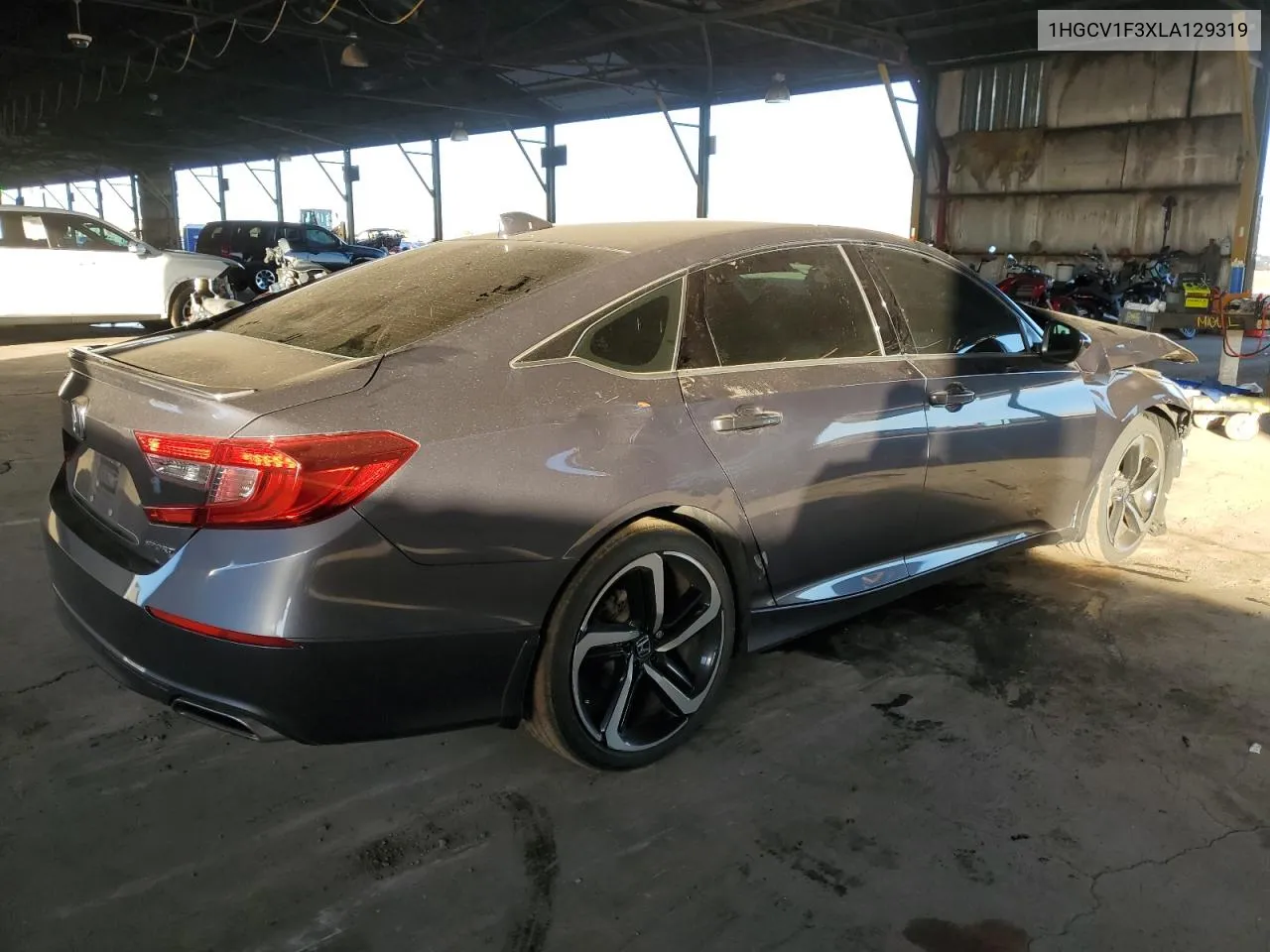 2020 Honda Accord Sport VIN: 1HGCV1F3XLA129319 Lot: 80542734