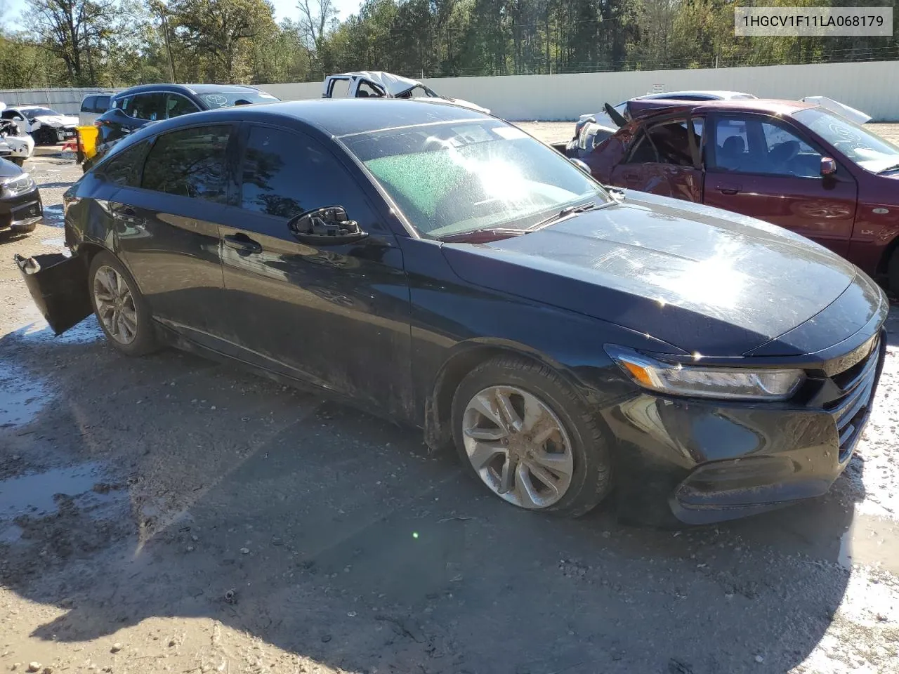 2020 Honda Accord Lx VIN: 1HGCV1F11LA068179 Lot: 81083284