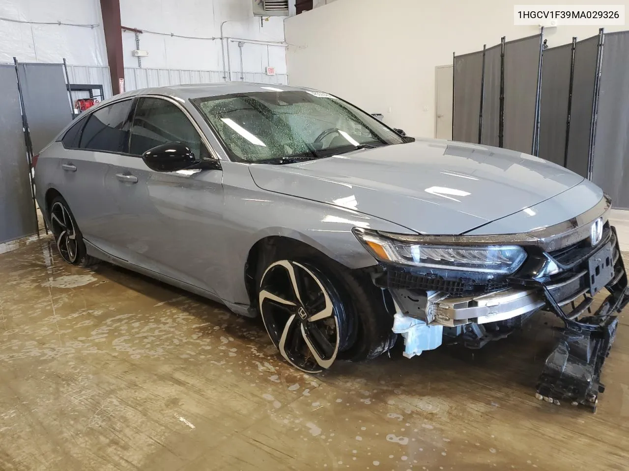 2021 Honda Accord Sport VIN: 1HGCV1F39MA029326 Lot: 45326464