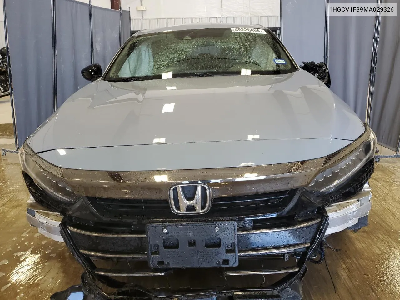 2021 Honda Accord Sport VIN: 1HGCV1F39MA029326 Lot: 45326464