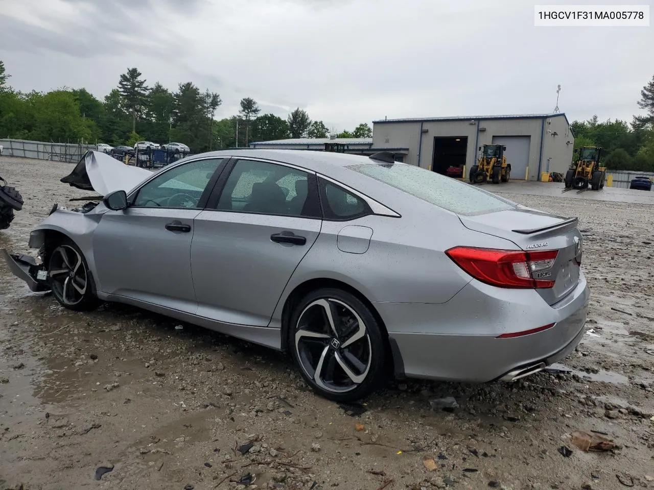 1HGCV1F31MA005778 2021 Honda Accord Sport