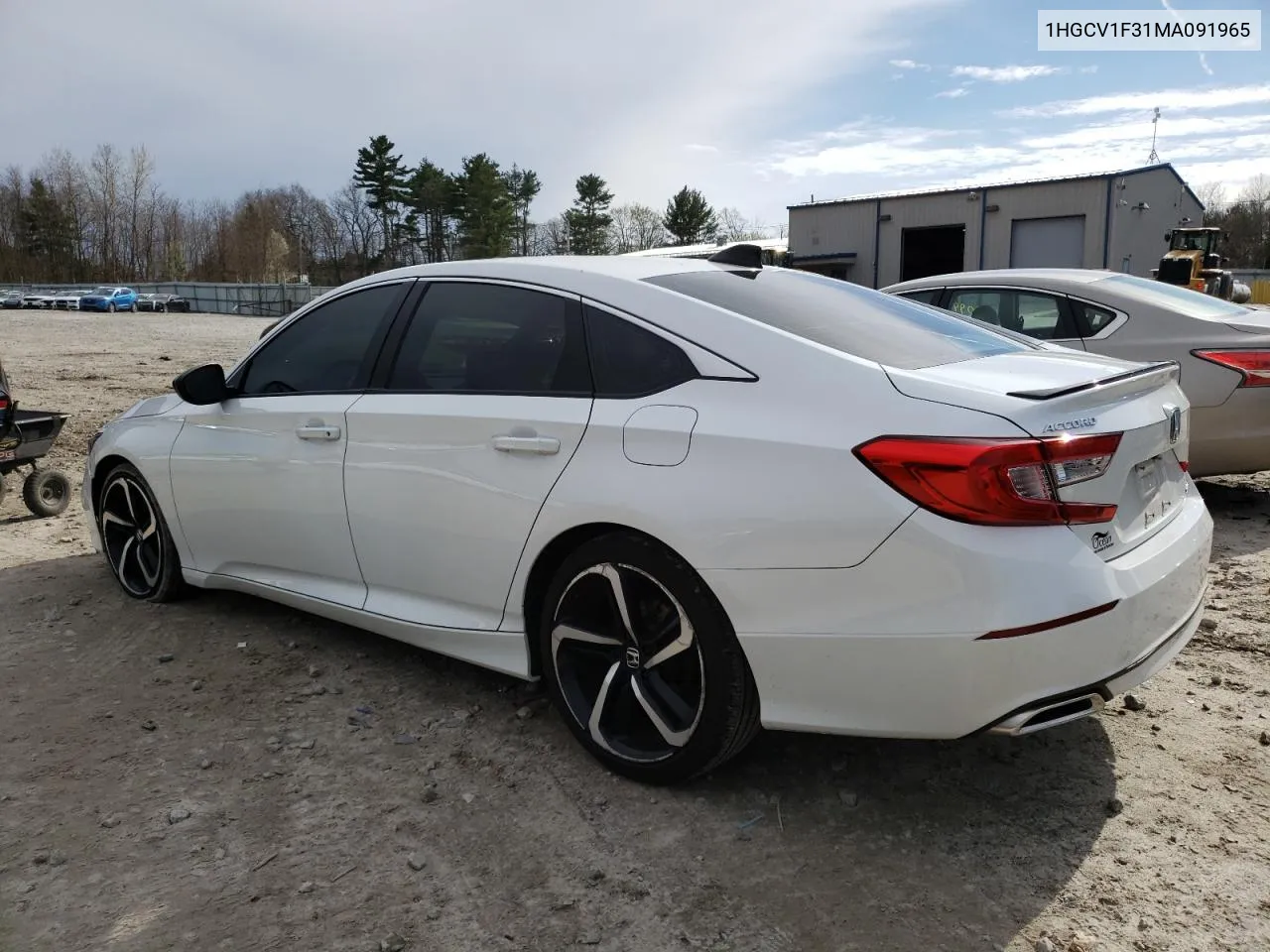 2021 Honda Accord Sport VIN: 1HGCV1F31MA091965 Lot: 51245724