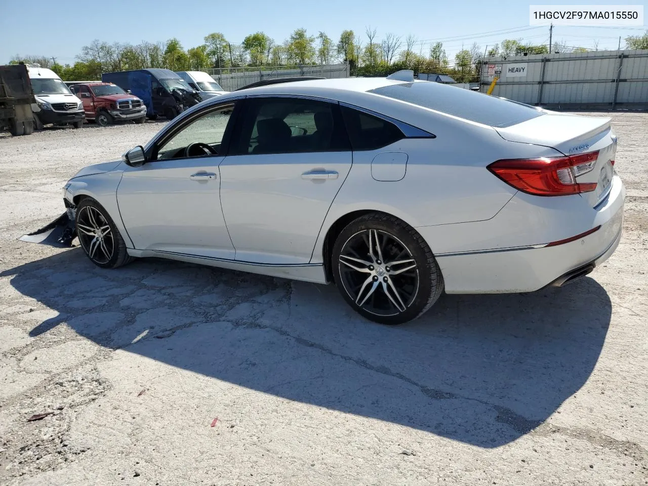 2021 Honda Accord Touring VIN: 1HGCV2F97MA015550 Lot: 52503914