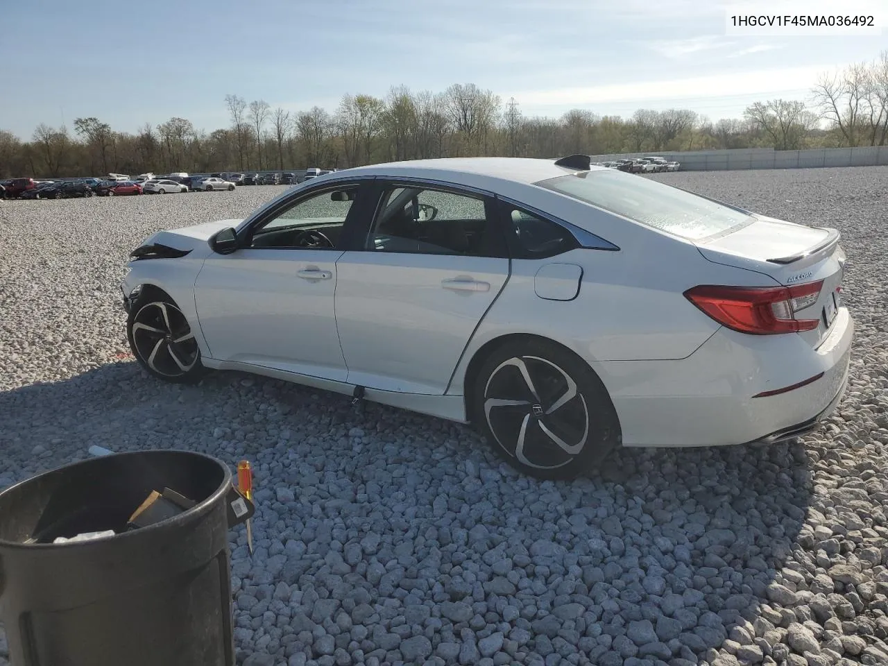 2021 Honda Accord Sport Se VIN: 1HGCV1F45MA036492 Lot: 52653774