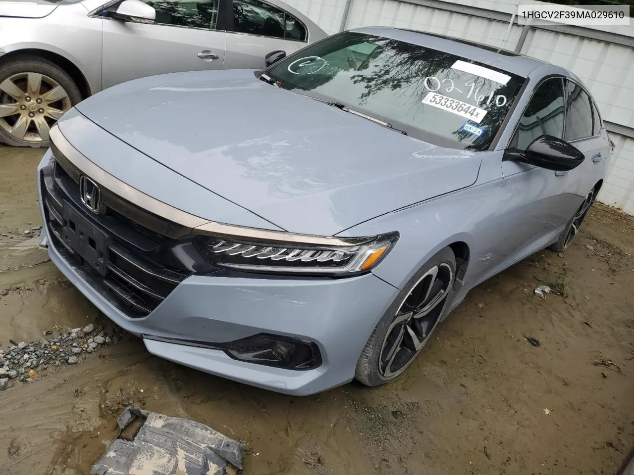 2021 Honda Accord Sport VIN: 1HGCV2F39MA029610 Lot: 53333644