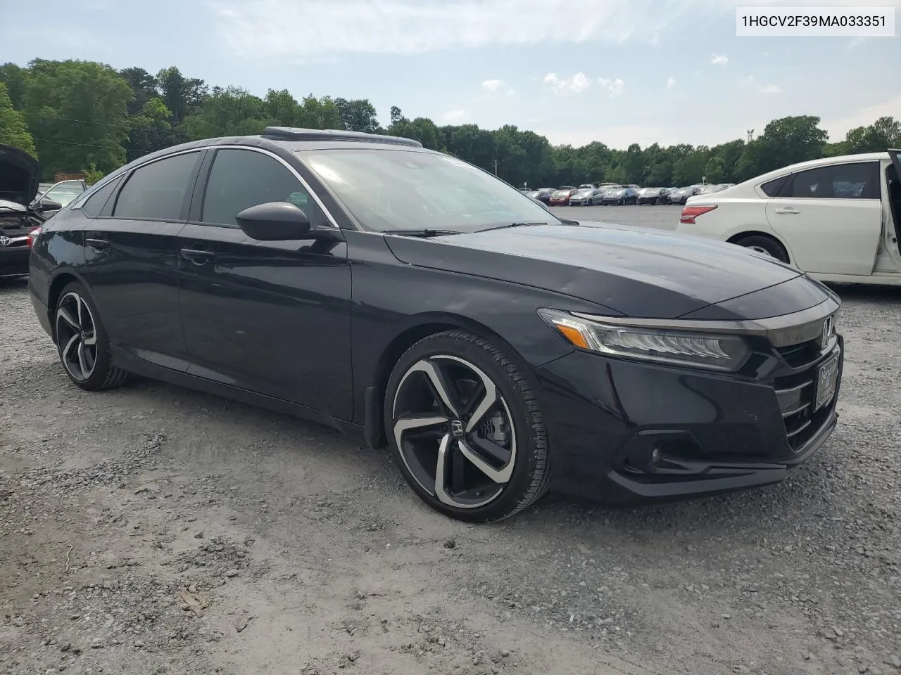 2021 Honda Accord Sport VIN: 1HGCV2F39MA033351 Lot: 53382914