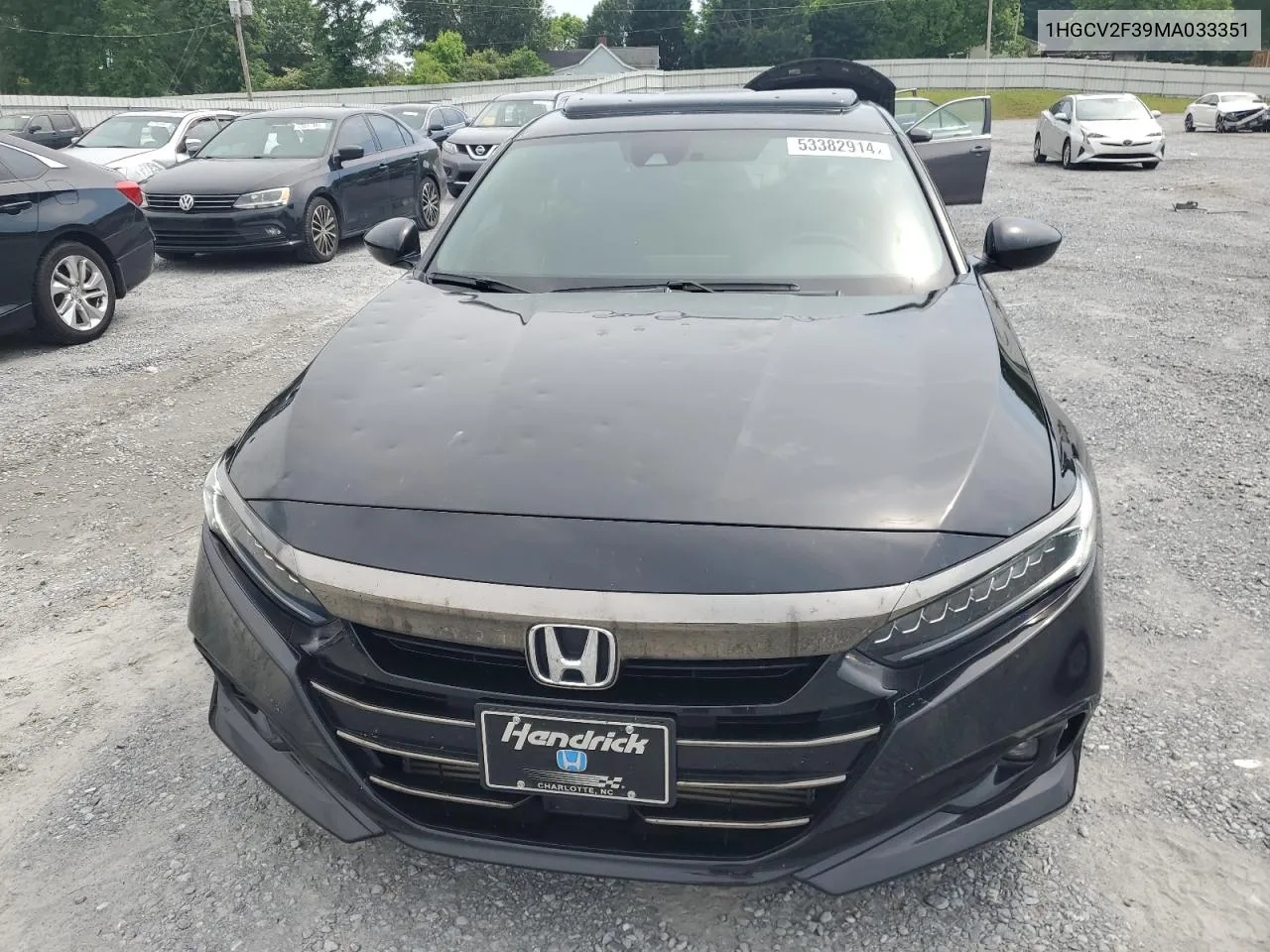 2021 Honda Accord Sport VIN: 1HGCV2F39MA033351 Lot: 53382914