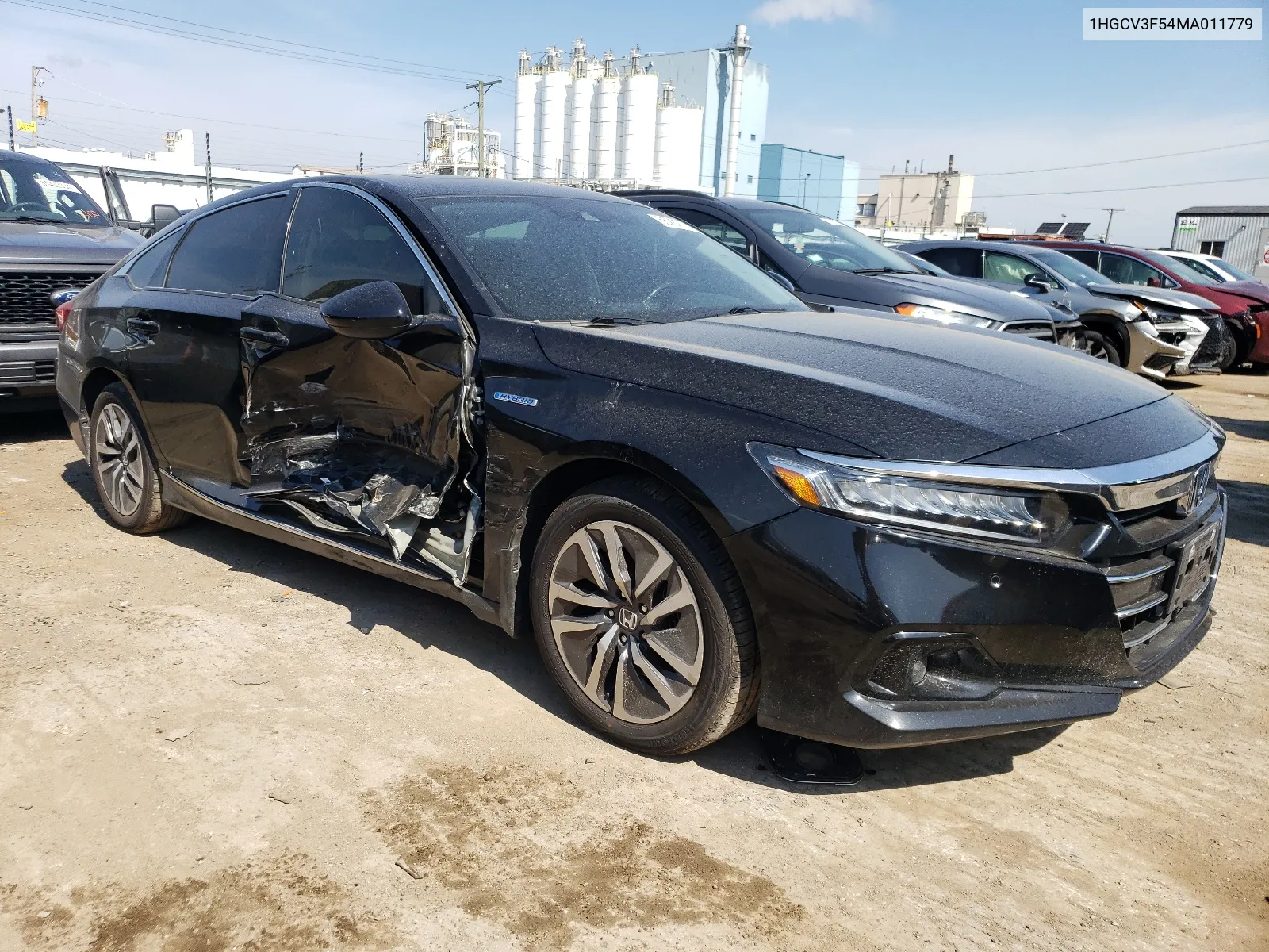 2021 Honda Accord Hybrid Exl VIN: 1HGCV3F54MA011779 Lot: 55282514