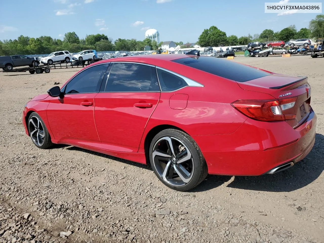 2021 Honda Accord Sport VIN: 1HGCV1F3XMA043896 Lot: 55757454