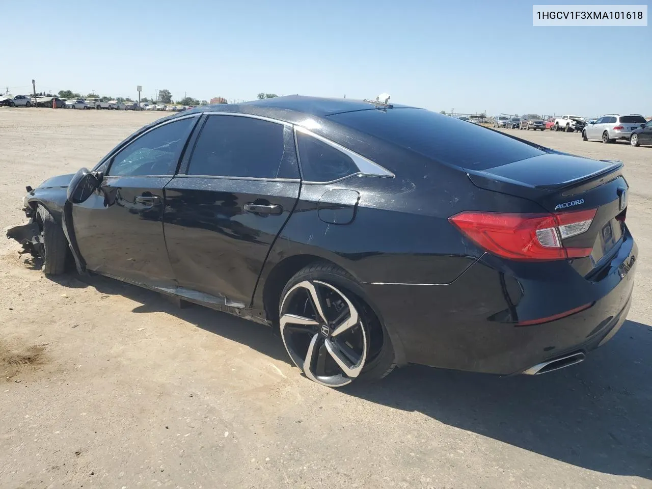 2021 Honda Accord Sport VIN: 1HGCV1F3XMA101618 Lot: 56025914