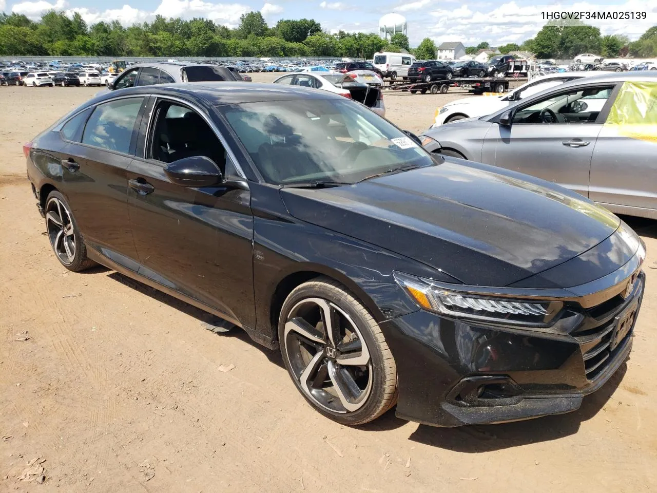 2021 Honda Accord Sport VIN: 1HGCV2F34MA025139 Lot: 56898124