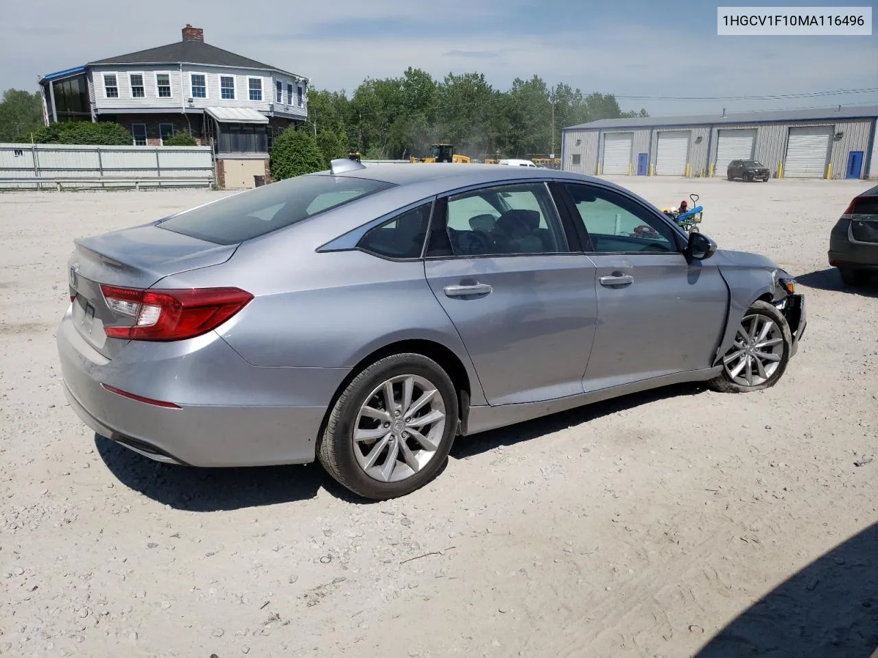 2021 Honda Accord Lx VIN: 1HGCV1F10MA116496 Lot: 58012224