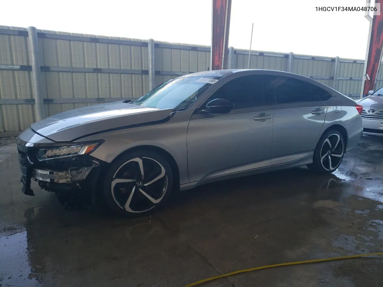 2021 Honda Accord Sport VIN: 1HGCV1F34MA048706 Lot: 58137104