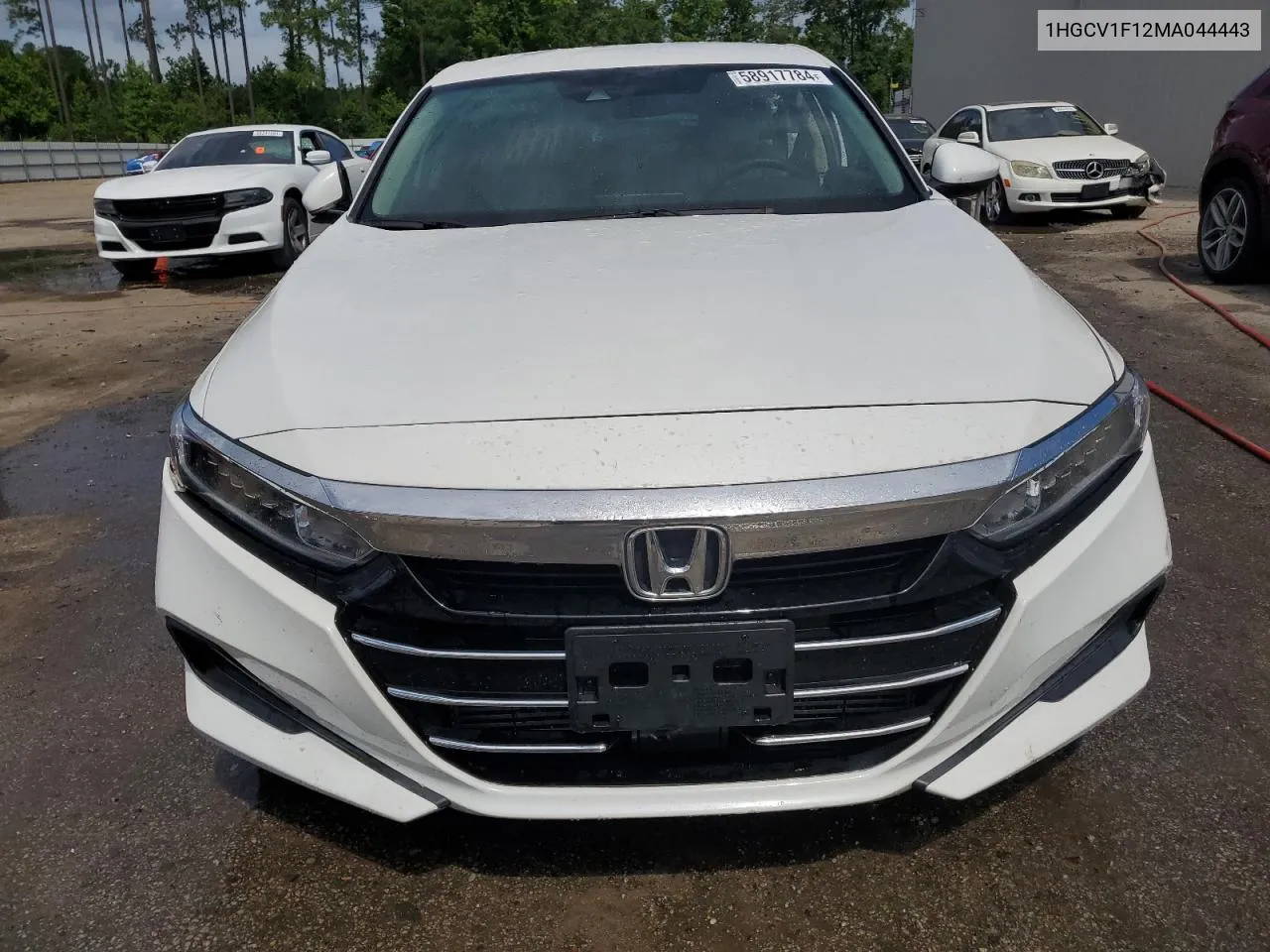 2021 Honda Accord Lx VIN: 1HGCV1F12MA044443 Lot: 58917784