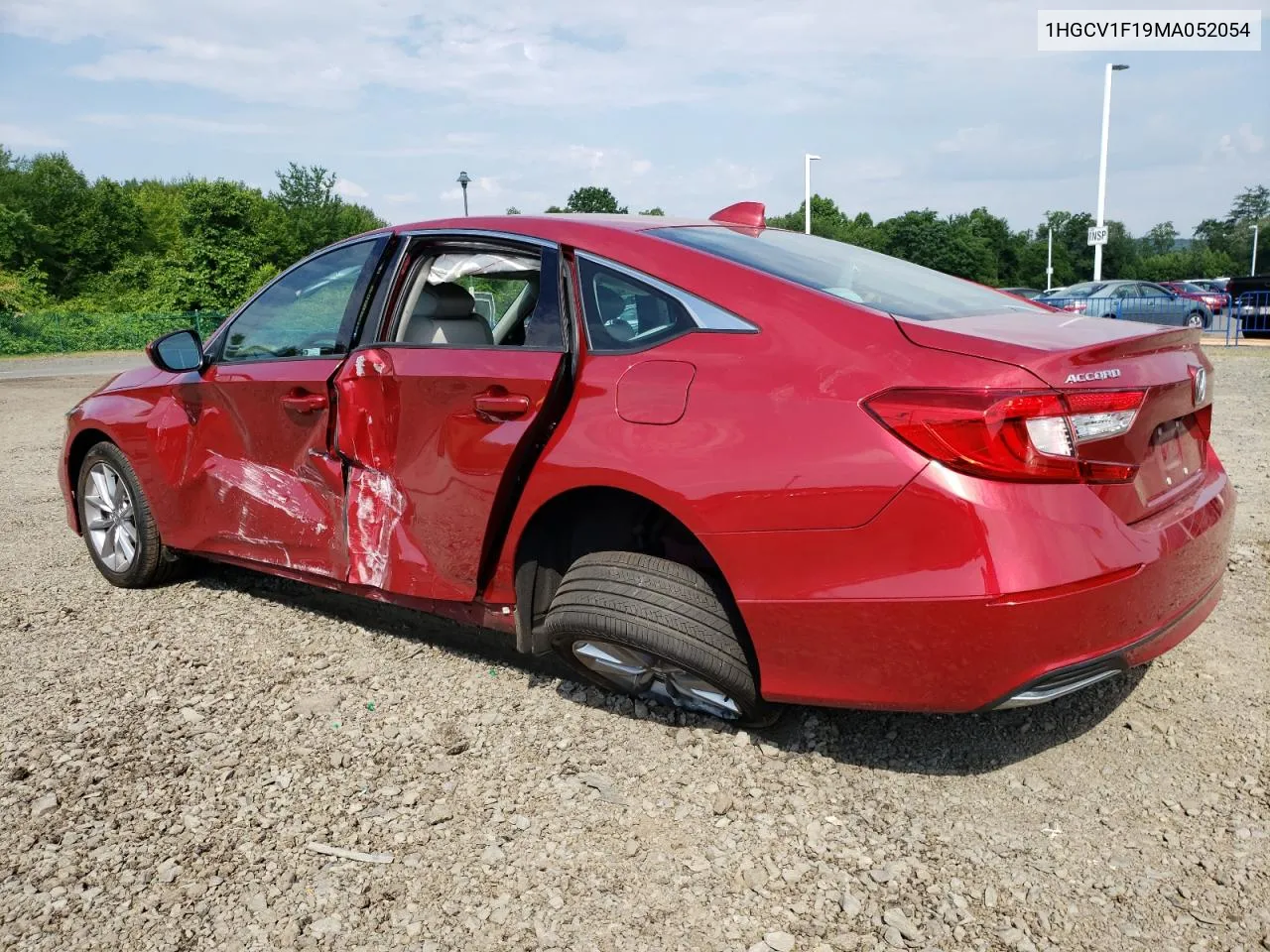 2021 Honda Accord Lx VIN: 1HGCV1F19MA052054 Lot: 58931474