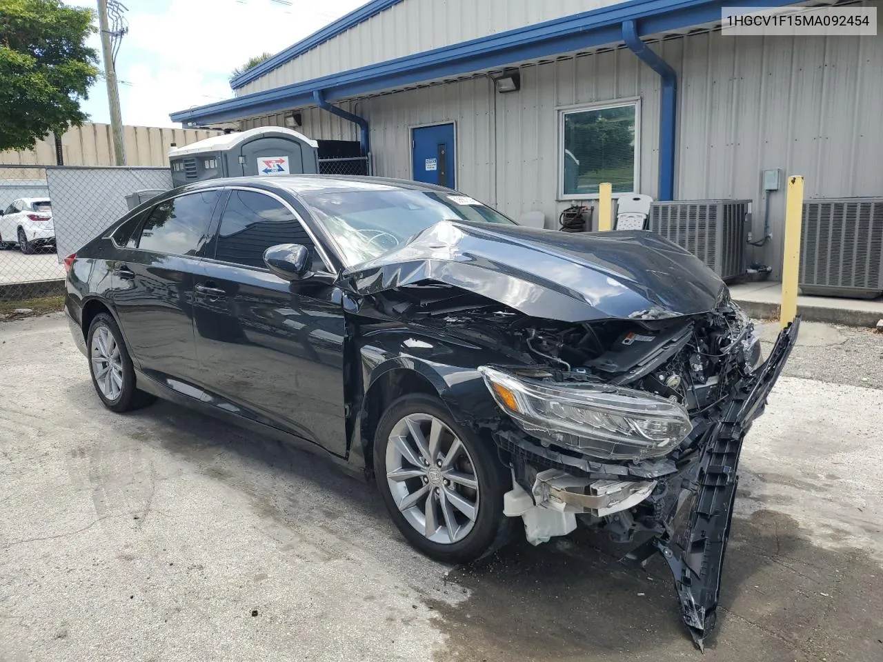 1HGCV1F15MA092454 2021 Honda Accord Lx