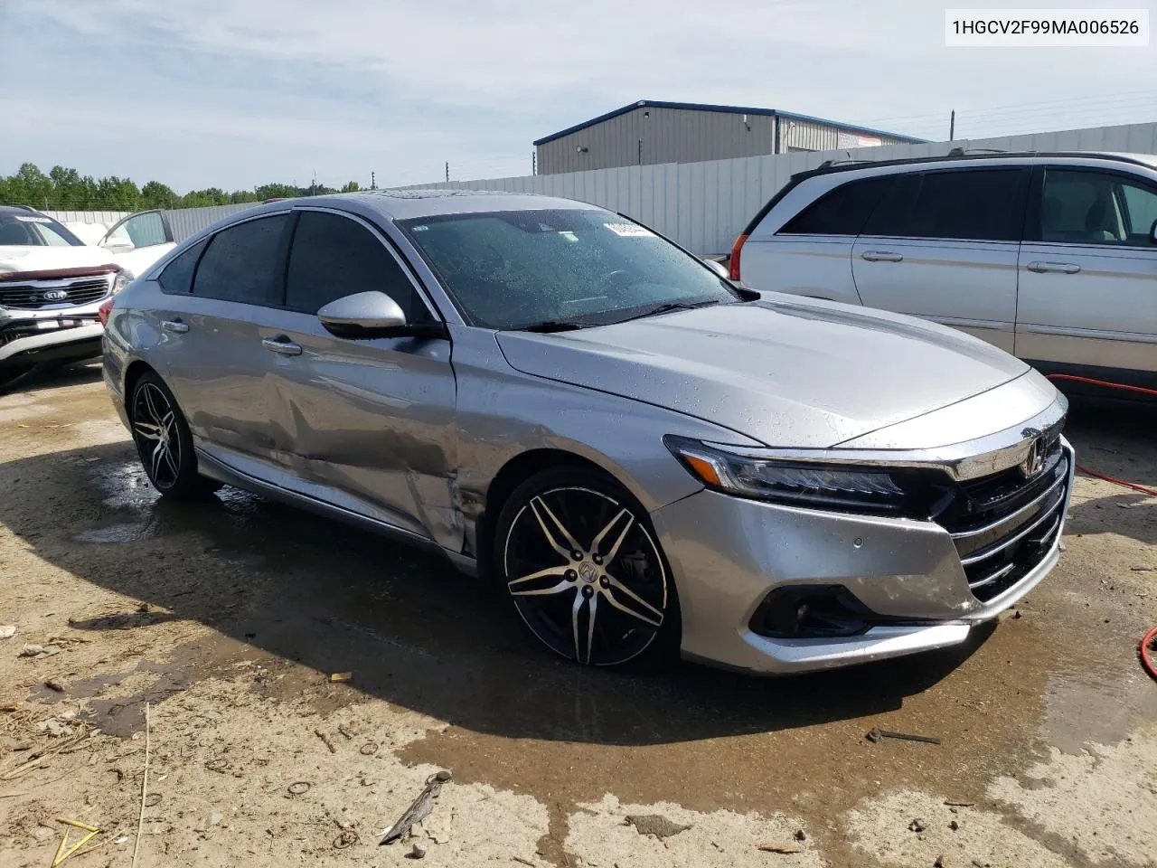 2021 Honda Accord Touring VIN: 1HGCV2F99MA006526 Lot: 60459444