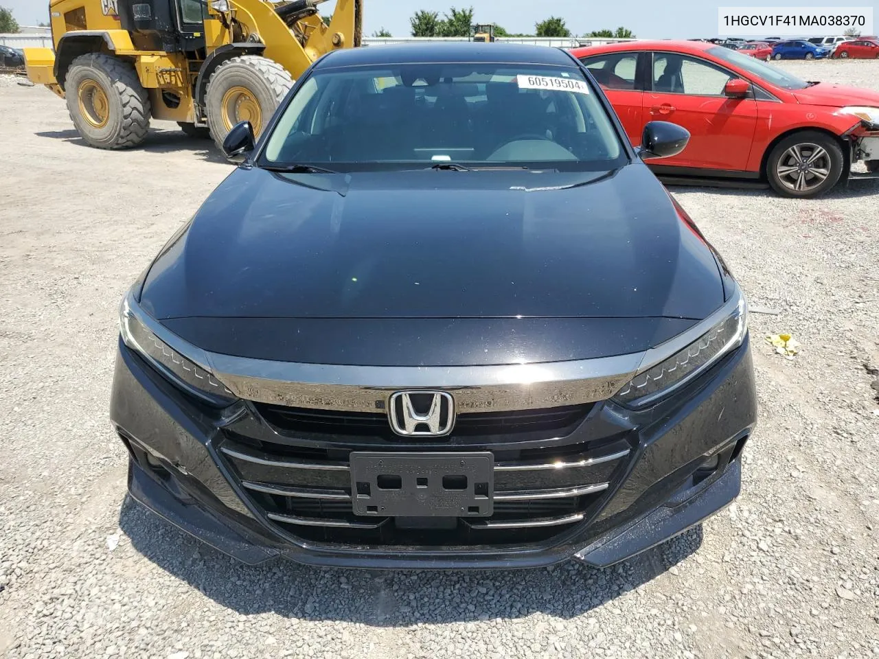 2021 Honda Accord Sport Se VIN: 1HGCV1F41MA038370 Lot: 60519504