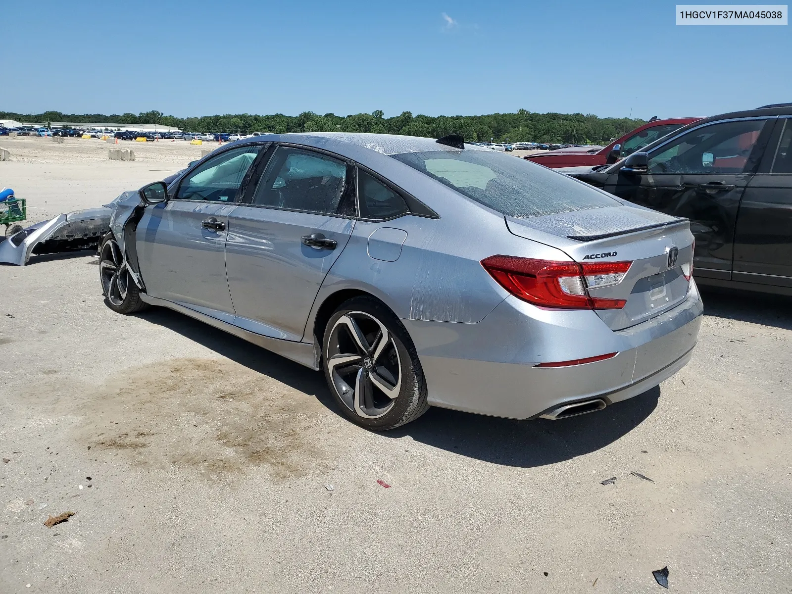 2021 Honda Accord Sport VIN: 1HGCV1F37MA045038 Lot: 61131284