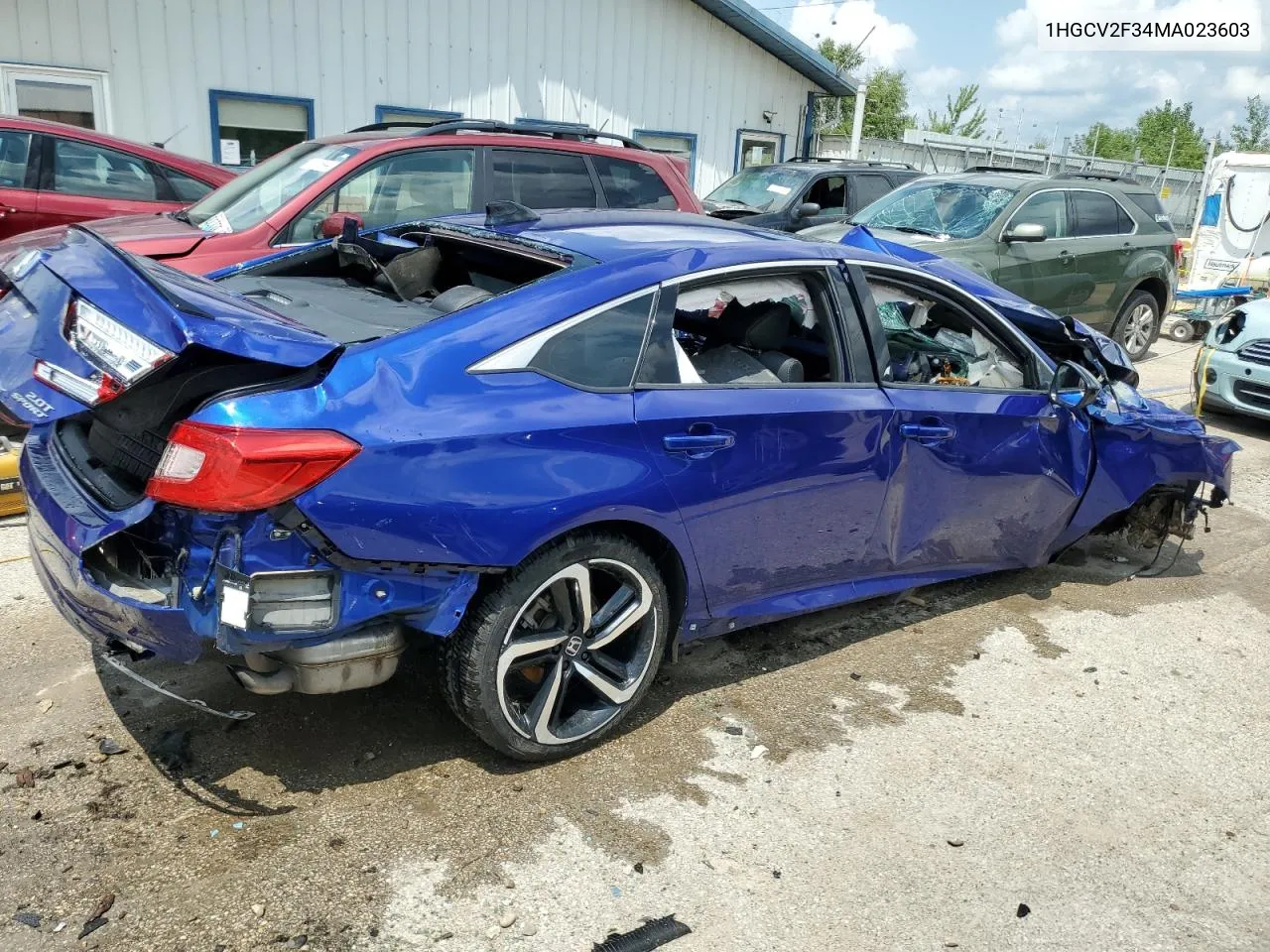 1HGCV2F34MA023603 2021 Honda Accord Sport