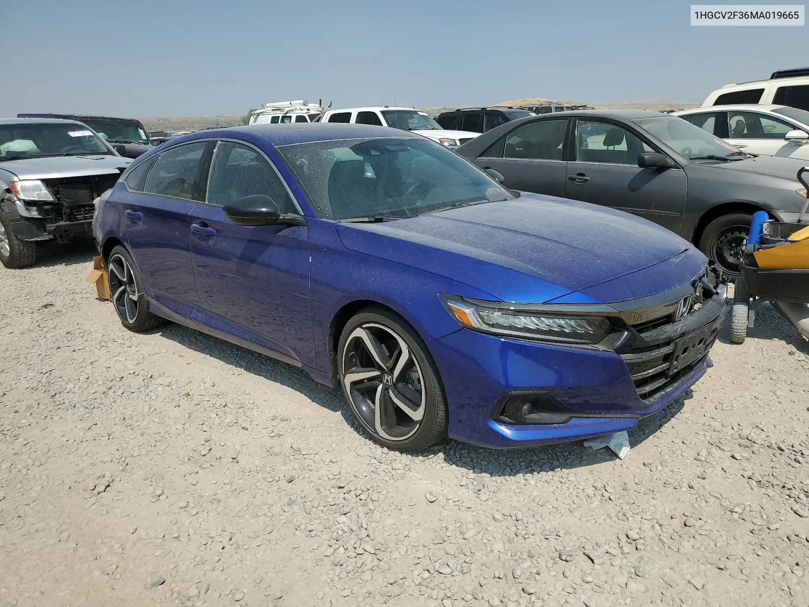 2021 Honda Accord Sport VIN: 1HGCV2F36MA019665 Lot: 63838964