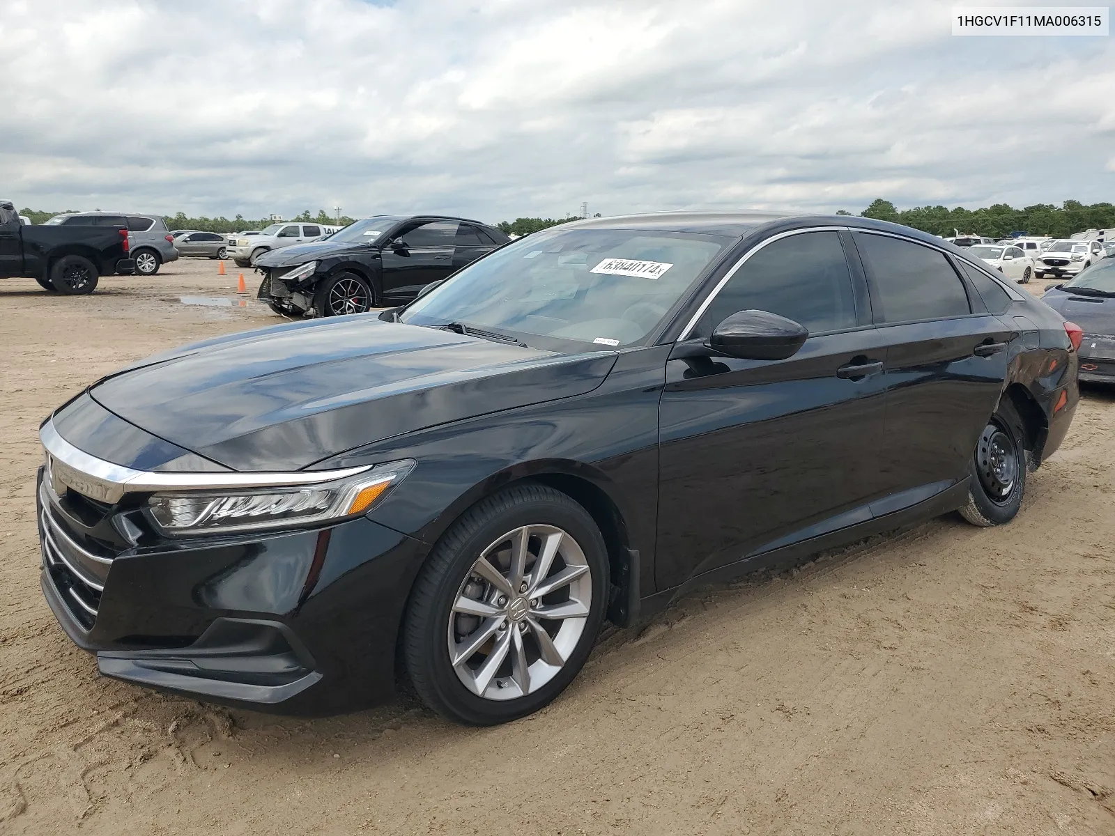 2021 Honda Accord Lx VIN: 1HGCV1F11MA006315 Lot: 63840174